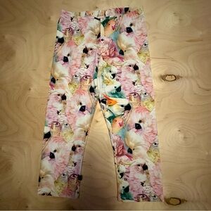 Molo Parrot Cockatoo US 12 EU 164 Tropical Crop Leggings